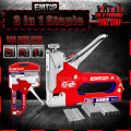 Emtop Heavy Duty 3 Way Staple with 600 pins. 