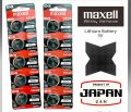 MAXELL 3V COIN TYPE LITHIUM BATTERY (CR) Orignal CR2032 High 3 volt energy. 