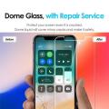 iPhone X Whitestone Dome Glass Tempered Glass Screen protector with UV. 