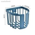 Multifunctional Household Non-perforated Wall-mounted Tissue Box Bathroom Hollow Drain Shelf Paper Storage Rack brand new and high quality. 