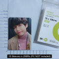 KPOP Photocard Sleeves - PVC Free Sleeves - Protect Photocard - Best Quality Product - BTS ATEEZ BLACKPINK EXO ENHYPEN ASTRO TXT TWICE SEVENTEEN STRAY KIDS ITZY THE BOYZ AESPA NCT WAYV SUPERJUNIOR SHINEE RED VELVET. 