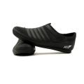 Rubber Shoes For Men Casual Lightweight Training Comfortable Running Gym Walking- Black. 