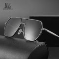 LouisWill Sunglasses Large Frame Double Beam Sunglasses TAC Polarized Sunglasses Unisex Fashion Sunglasses Driving Glasses Sunglasses Fashion Personality Sunglasses UV400 Protection Clean Vision for Men Women. 