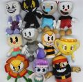 toy Cuphead Mugman BOSS King Dice Ms. Chalice figura kawaii doll gift. 