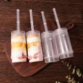 JGYBI Kitchen Plastic Round Bakery Push Up Push Pops Cake Container Pusher with Lids. 