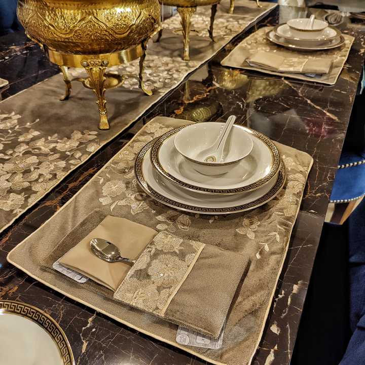 Dining%20Table%20Runner,%20Cutlery%20&%20Placemats%20Sets%20for%206,8,10,%20person%20Embroidered%20-%20Image%205