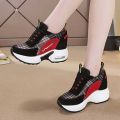 High Quality Thick-sole Warm Women's Casual Chunky Sneakers All Match Outdoor Sneakers For Women Height Increasing Shoes. 