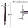 Electronic Stove Lighter / Pen Spark Lighter - Kitchen Lighter, Stainless Steel, No Batteries gas igniter, No Cells, No Refill Required, Pulse Ignitor, Durable – Silver. 