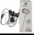 Blue Spectrum M5 Black Handsfree | High-Quality Stereo Earphones with Deep Bass | High-Quality Wired Headphones for All Mobile Phones. 