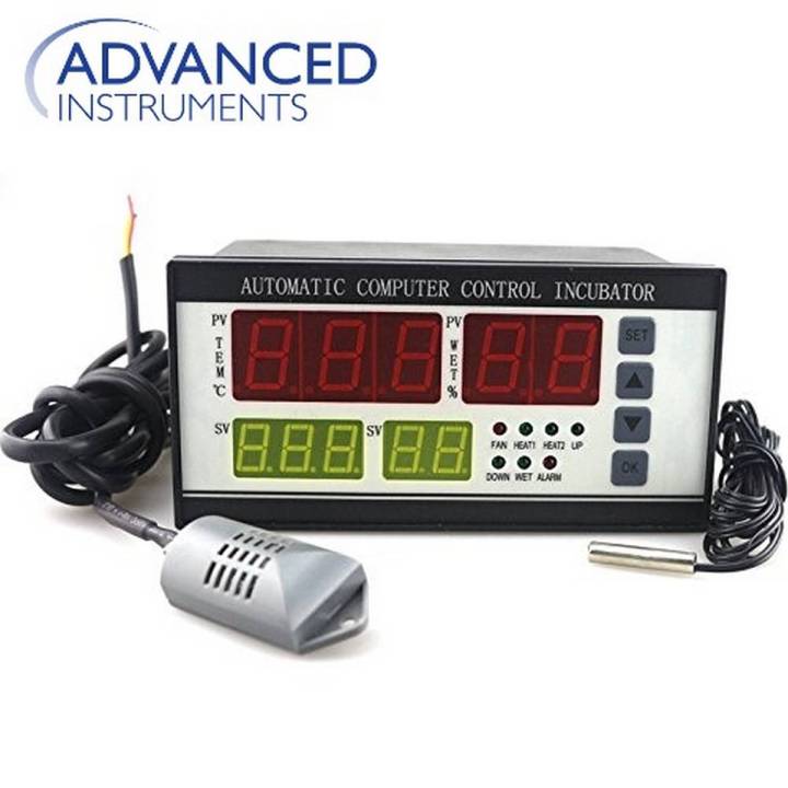 XM18 XM-18 Digital Automatic Small Egg Incubator Thermostat Controller with Temperature and Humidity Sensor