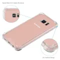 Samsung Galaxy S6 Edge Phone Case Crystal Clear Rugged Bumper Case Hybrid Flexible Cover Durable Shock Absorption Pouch For Galaxy S6Edge (Clear). 
