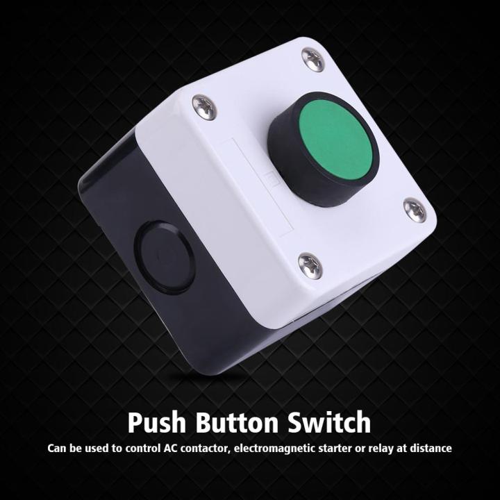Weatherproof Green Push Button Switch One Button Control Box for Gate Opener