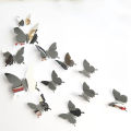 12PCS 3D Butterfly Wall Decor Butterfly Wall Stickers 3 Sizes Self-Adhesive Butterfly Stickers Wall Decals. 