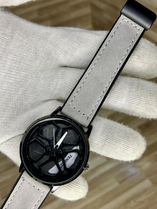 Black%20Racing%20Wheel%20Watch%20Stylish%20Sports%20Wheel%20Watch%20Men%E2%80%99s%20leather%20strap%20Watch%20Green%20Accent%20Dial%20Watch%20Butterfly%20Lock%20Watch%20Men%20Luxury%20Racing%20Design%20Watch%20Trendy%20Car%20Rim%20Watch%20Modern%20Analog%20Wrist%20Watch%20High%20Quality%20Metal%20Watch%20Unique%20Spinning%20Dial%20Watch%20-%20Image%204