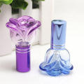 6ml Perfume bottle Versatile Colorful Empty Glass bottle Rose-shaped bottle for Fragrance lovers On-the-go individuals Beauty enthusiasts Perfume collectors Travel essentials. 