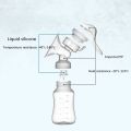 Nakson Manual Massage Milk Breast Pump baby bottle (Single), Hand Pump for Breastfeeding. 