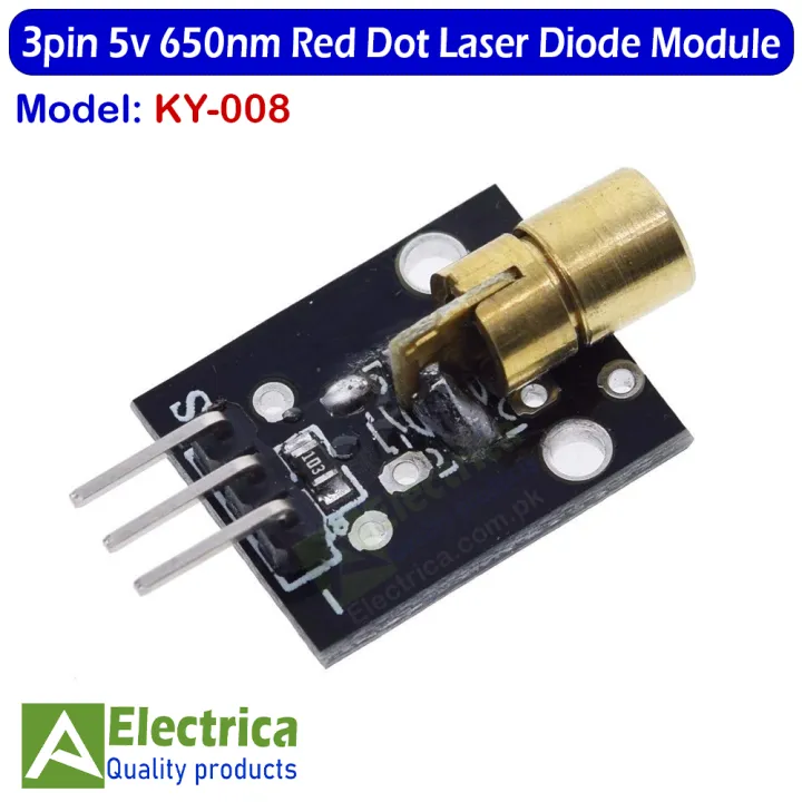 Smart%20Electronics%20New%20KY-008%203pin%20650nm%20Red%20Laser%20Transmitter%20Dot%20Diode%20Copper%20Head%20Module%20for%20Arduino%20AVR%20PIC%20DIY%20By%20Electrica%20-%20Image%205