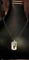 Black Chain Markhor Black Card Necklace/Lockets/Choker/Pendent for Boys & Girls. 