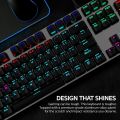 Philips Wired Mechanical RGB Gaming Keyboard | 16 Ambiglow Chroma FX & Customizable Key Light Maps | Anti-Ghosting, N-Key Rollover | Quick-Trigger, Soft-Click Philips (SPK8404). 