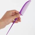 Plastic Rat Tail Comb Pin Rat Tail Heat Resistant Combs Anti Static Fine Teeth Hair Styling, Suitable for professional and personal use. 