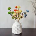 Plastic non breakable vases decoration home Nordic Style Flower Arrangement Living Room Origami flower pot for interior. 