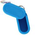 Aesthetic Pill Box Design Compact Magnetic Pill Box with Keyring Portable Pill Dispenser Case Compact Pill Organizer. 