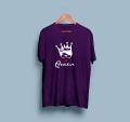 Half Sleeves T Shirt For Girls new stylish design (Queen) Casual Wear ,Export Quality , Round Neck. 