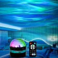 New Q06 Led Aurora Light Projector Northern Light Projection Galaxy Lamp, Remote Control Decoration Lamp , Multiple Light Modes, Dreamy Indoor Arura Sky Starry Projector Lamp Rotating Atmosphere Stage Moon Night Light, Gift For Birthdays Various Festivals. 