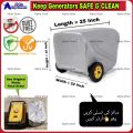 Generator Cover For 1 kv to 2 kv Water Dust Proof Parachute Quality - Long Life Generator Covers Empower Lifan Dynamac Loncin Green power Hyundai Aurora Europower Homage Yamaha Elemax Honda Genesys Gas LONCIN Grannitto FIRMAN Angel JASCO Allied Orie. 