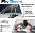 Professional Pushup Board 9 In 1 Foldable  – Multi functional ABS Pushup Exercise Body Building Rack, Push-up Fitness Equipment Stand For Muscles, Triceps For Home And Outdoor, Multipurpose Gym Training Workout Tool Device For Men Women. 