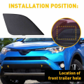 Car Front Bumper Towing Hook Eye Cover Cap for 2016 2017 2018 532850R080,532860R080. 