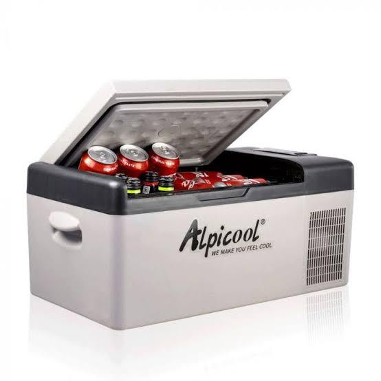 Alpicool K18 Car Fridge Portable 12/24V 18 Litre Mini Fridge Freezer Car Refrigerator,Electric Cooler Box for for Camping, Campervan,Vehicle, Truck, RV, Boat, Travel, Pinic