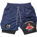 Compression Shorts Anime Hajime no Ippo 2 in 1 Performance Gym Shorts Pockets Quick Dry Running Workout Summer Sportwear. 
