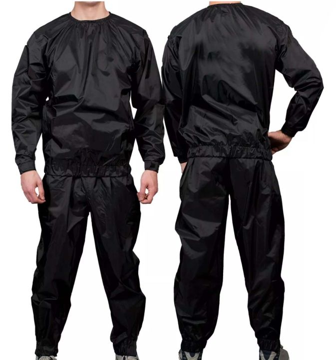 Sauna Sweat Suit Exercise Gym Fitness Weight Loss Boxing Martial Arts Yoga Fitness Training Suit Jumping rope