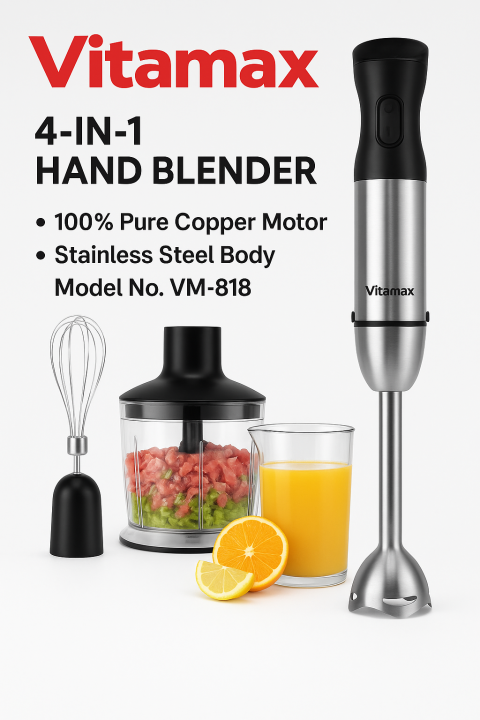 Vitamax%204%20in%201%20Hand%20Blender%20Machine%201000W%20Powerful%20Motor%2012-Speed%20Immersion%20Blender%20with%20Egg%20Beater%20Milk%20Frother,%20Chopper%20juicermachine%20100%25%20Copper%20Motor%20%7C%204%20Blades%20%7C%20Chopper%20+%20Whisk%20+%20Measuring%20Cup%20%7C%20Hand%20Mixer%20for%20Kitchen%20Use%20%E2%80%93%20Model%20VM-818%20-%20Image%207
