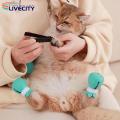 Cat Foot Muff Soft Adjustable Silicone Cat Paw Protectors Anti-scratch Pet Shoes for Cats Reusable Elastic Cat Boots Buyers' Choice Adjustable Zipper Strap Pet Shoe. 