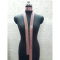 Ladies Sparkle Sequins Shiny Scarf Women's Long Thin Neck Tie Chain Wrap Glitter. 