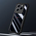 PlusCase for Infinix Hot 40 / Infinix Hot 40 Pro Case Air Cushion Hard Clear Shockproof Back Cover. 