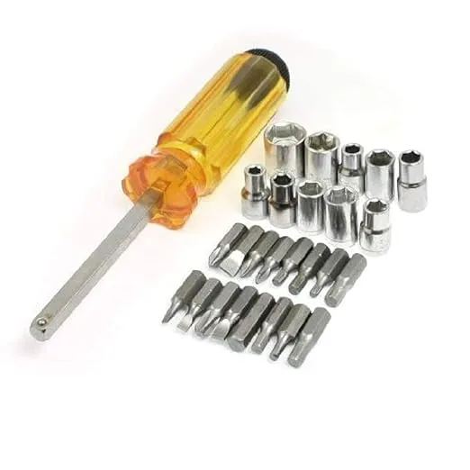 28%20Piece%20Screwdriver%20Bit%20Set%20-%20Tool%20Kit%20w/%20Storage%20Case,%20Multipurpose%20Steel%20Alloy%2028%20Pieces%20In%201%20Set%20Precision%20Multi%20Bit%20Heavy%20Duty%20Screwdriver%20Nut%20Driver%20Combination%20Tool%20Set%20All%20In%20One%20with%20Handle%20and%20Carry%20Box%20-%20Image%202