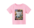 Cute Children Clothes For Boys Gta 5 T-Shirts New Summer Kids T Shirt Child Girls Clothes 2 To 8 Years Tops T Shirt. 