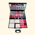 All-in-One Professional Makeup Kit | Multi-Layer Cosmetic Palette with Eyeshadow, Blush, Highlighter & Lip Colors. 