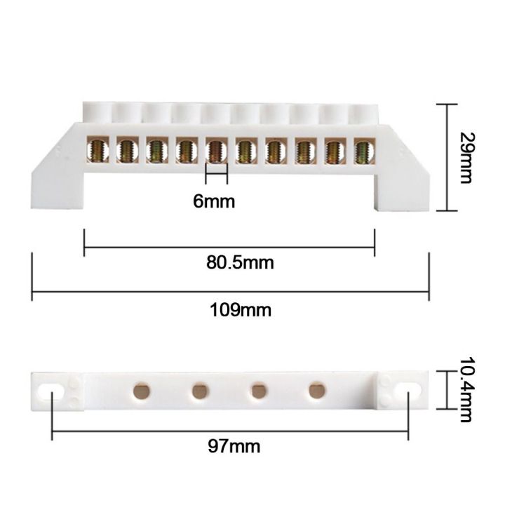 Screw%20Connector%20Brass%20Zero%20Row%20Multi-specification%20With%20Hole%20Screw%20Brass%20Terminal%20Block%20Grounding%20Terminal%20Block%20Electrical%20-%20Image%202