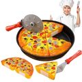 Fast Food Toys Doughnut Ice-Cream Burger Pizza Kitchen Pretend Play set. 