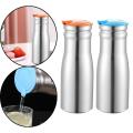 Ting Hotel Cafe Kettle for Home Kettle Stainless Steel Kettle 1L Cold Kettle Water Bottle with Lid Insulated Restaurant. 