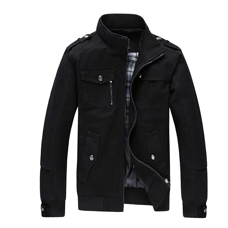 Winter Pocket Zipper Jacket For Men Stylish Zipper Pocket Style Jacket For Men Upper For Men Bomber Jacket For Men Heavy Fleece Material New Year Sale 12.12 Mega Discount Offer Daraz.pk