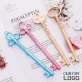 01 PC  Plastic Retro Key Gel Pen Candy Color Key Pen Key Gel Pen Student Gel Pen. 