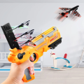 Air Battle GunToy Catapult Plane Toy Airplane, Shooting Game Toy, Air Battle Glider Airplane Launcher Fun Outdoor Toy for Kids, Children's Day Gift for Boy Girl, Fun Outdoor Sport Toys Gifts. 