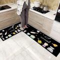 2pcs Anti slip Kitchen Floor Mat Set- My Kitchen _KIT_ KS. 