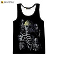 Fashion Print Cobra Kai 3D Printed tank tops men women movie vest summer Cobra Kai singlets sleeveless hip hop oversized top 6XL. 