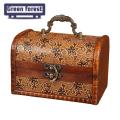 Green forest Retro Storage Wooden Box Printed Multipurpose Retro Storage Wooden Box. 